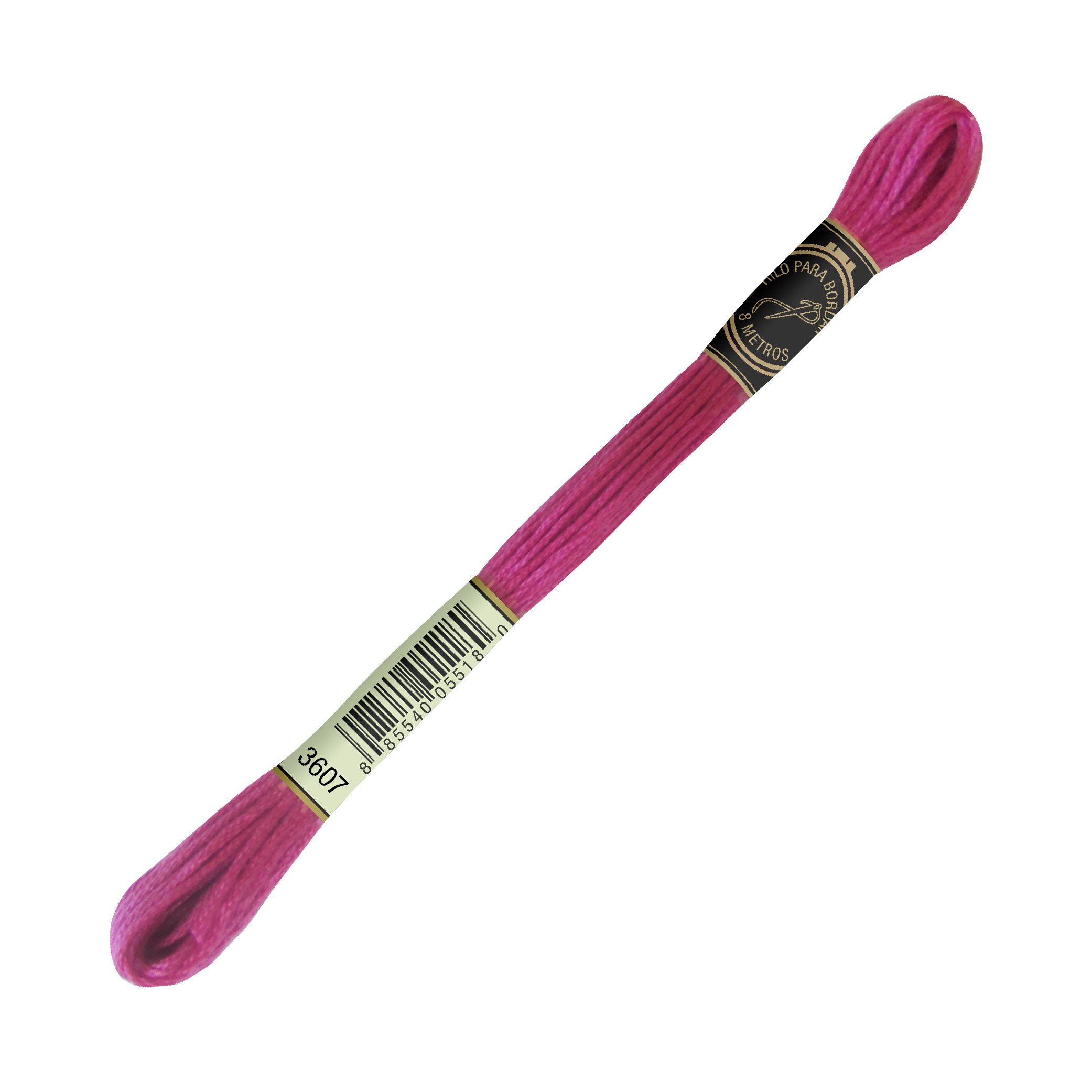 Madejas Hilo Bordar Color 3607 Paquete por 6 Madejas por 8 Metros